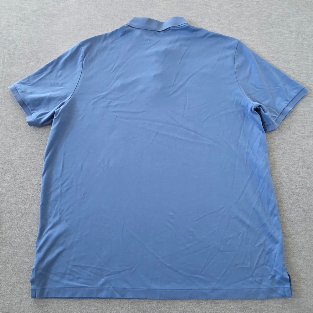 Polo Ralph Lauren Mens XXL Classic Fit Blue Short Sleeve Cotton Polo Shirt - Picture 6 of 8